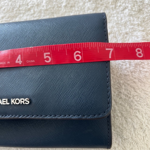 Michael Kors Dark Blue Wallet - Picture 10 of 12